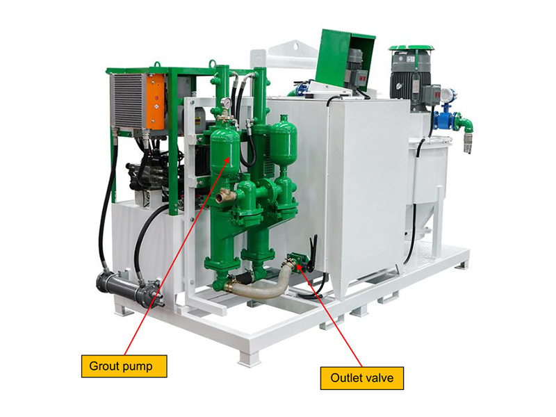 Bentonite-Grout-Mixer-in-Indonesia