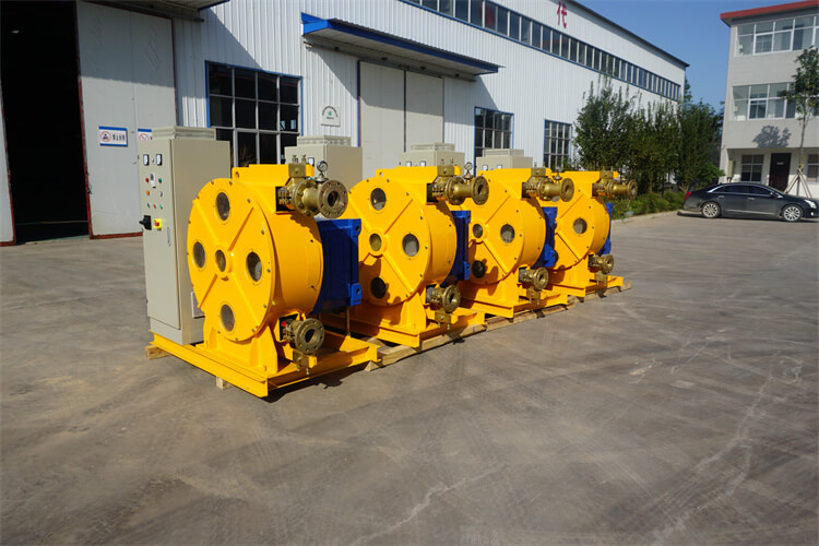 electric-drive-industrial-hose-pump-for-lime-milk-pumping