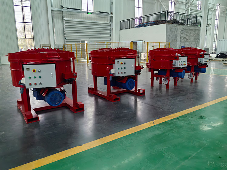 250-liter-pan-refractory-mixer-in-Singapore