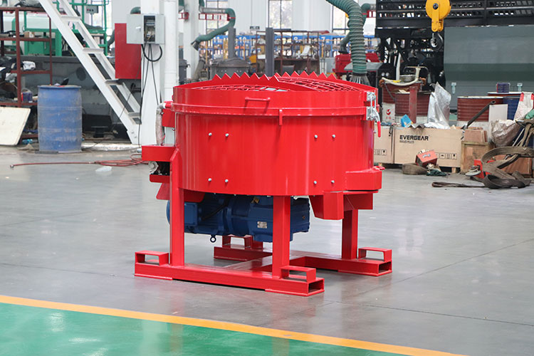 500kg-castable-pan-mixer-in-Indonesia
